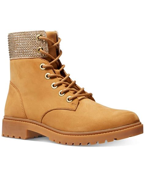 michael kors combat boot|michael kors alistair bootie.